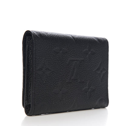 Louis Vuitton Empreinte Business Card Holder Black 2 of 6