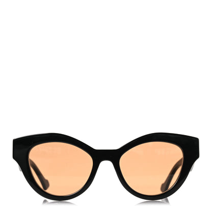 Gucci Acetate Cat Eye Sunglasses GG0957S Black 2 of 8
