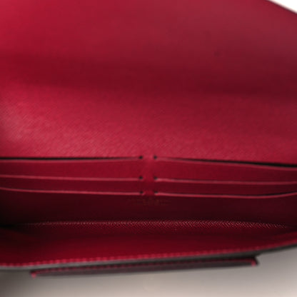 Louis Vuitton Monogram Jeanne Wallet Fuchsia 6 of 8