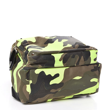 Valentino Garavani Camouflage Backpack Green Fluo 4 of 11