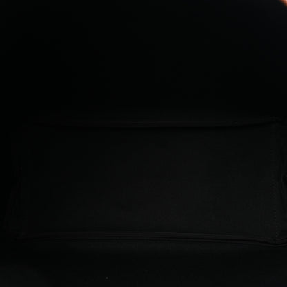 Versace Coated Canvas Calfskin La Greca Signature Shopper Tote Bag Black Caramel 6 of 10