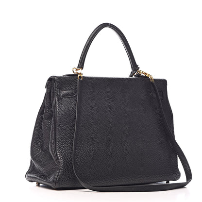 Hermes Togo Kelly Retourne 35 Black 3 of 37