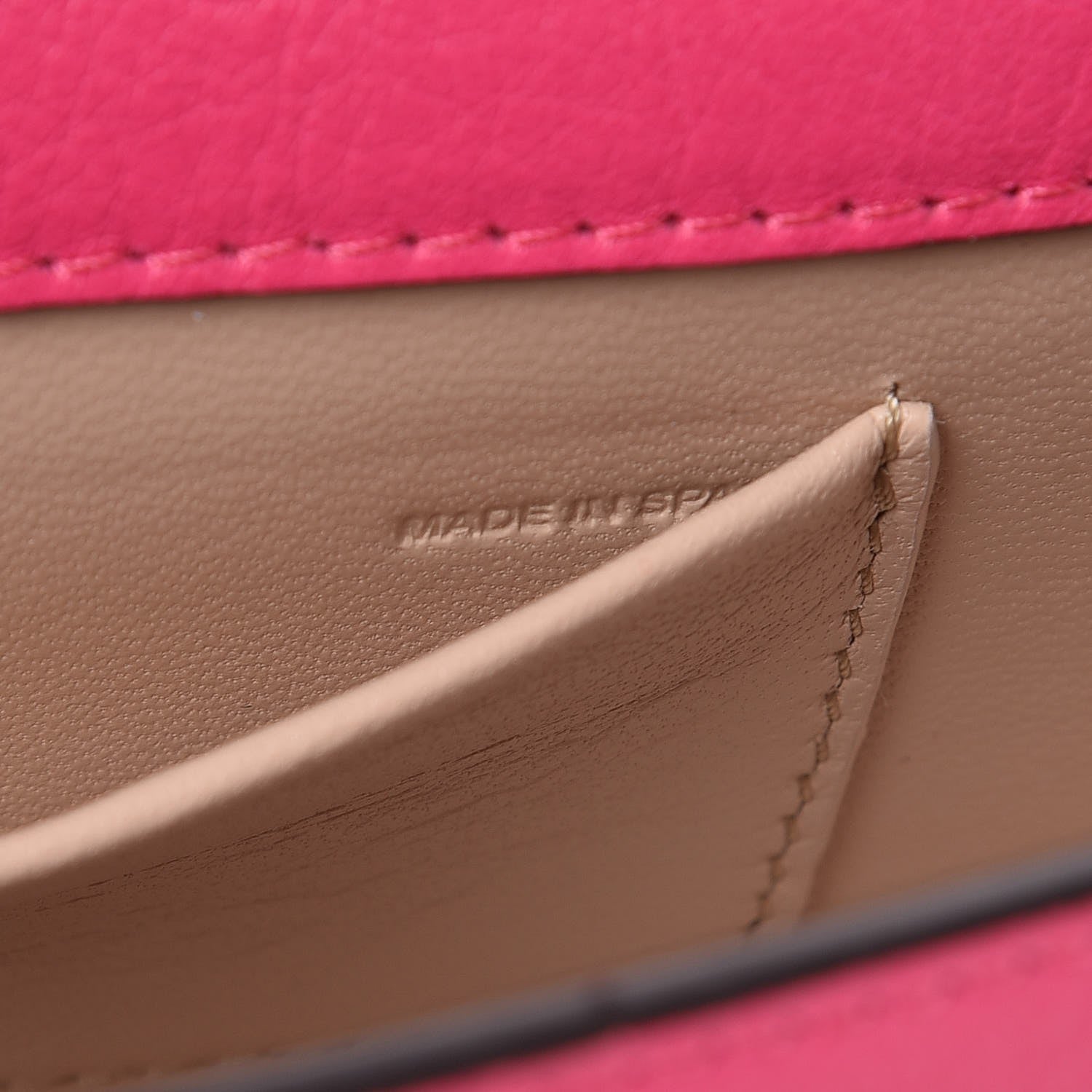 Chloe Calfskin Small Nile Bracelet Minaudiere Bag Fuchsia Rose 8 of 9