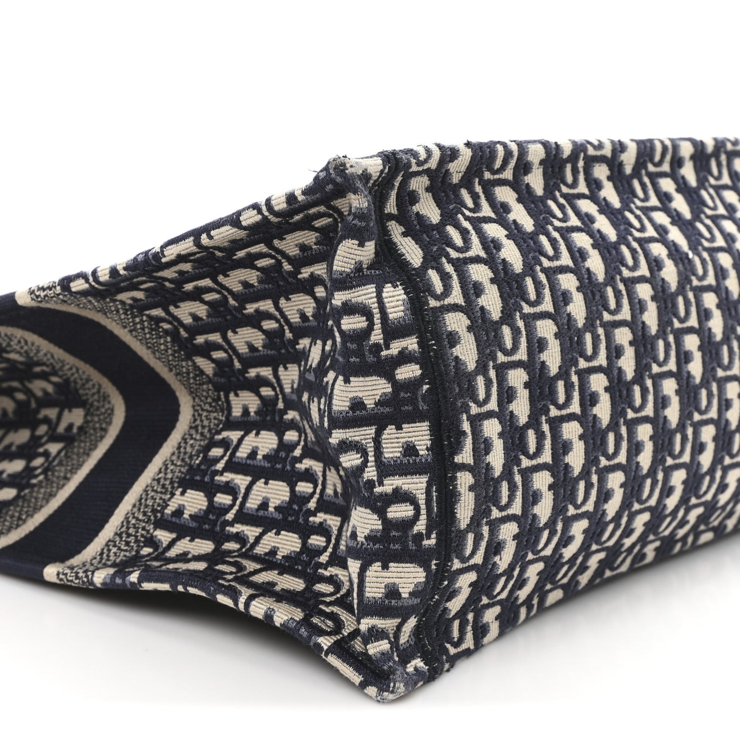 Oblique Large Book Tote Blue Multicolor