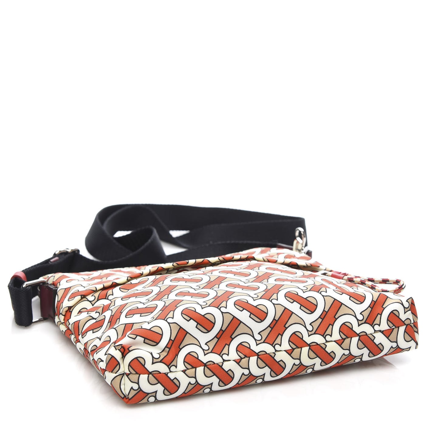 Nylon Monogram Crossbody Vermillion