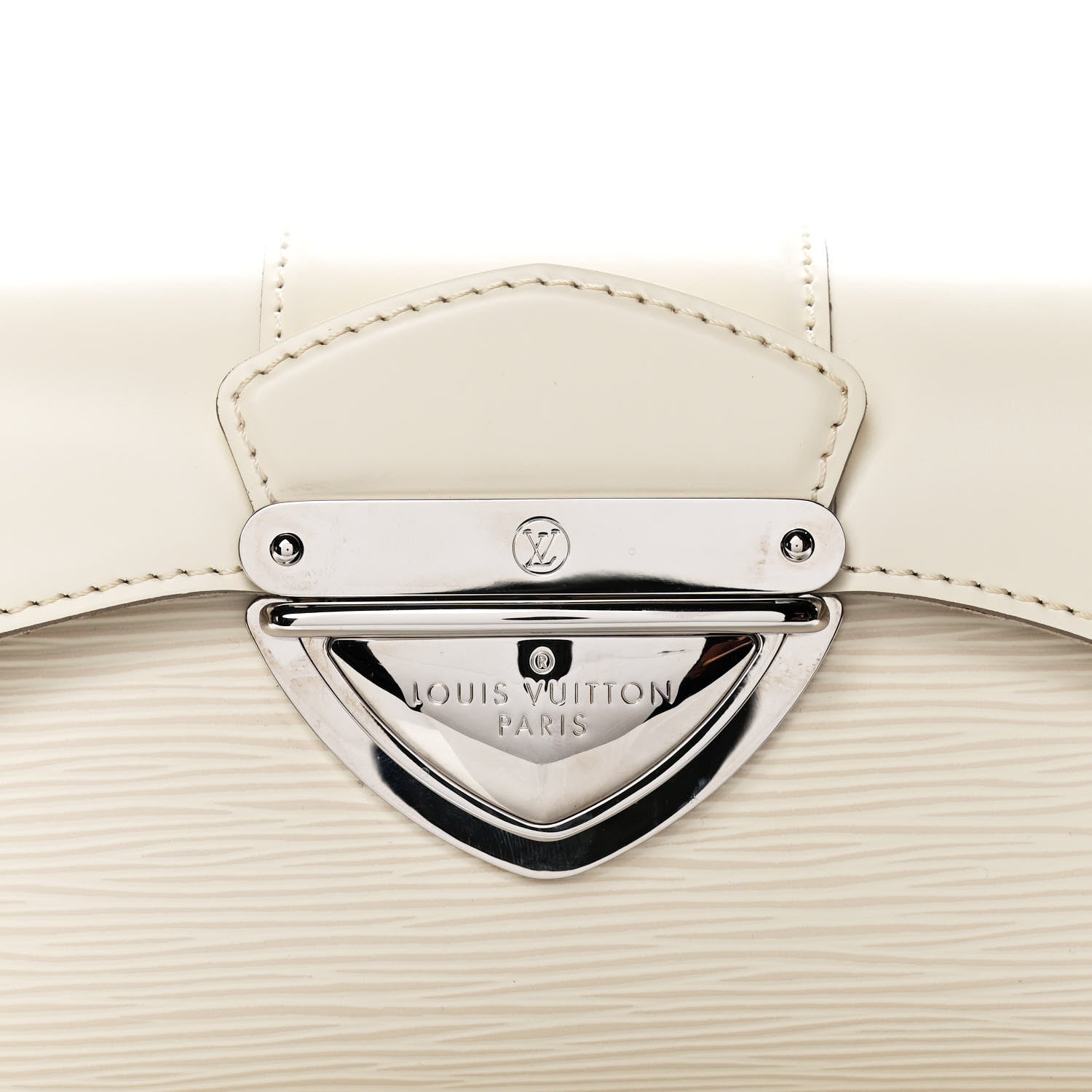Louis Vuitton Epi Montaigne Clutch Ivory 7 of 9