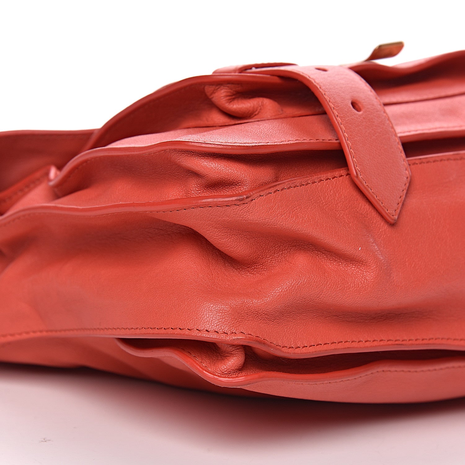 Proenza Schouler Lambskin Medium PS1 Satchel Deep Coral 10 of 11