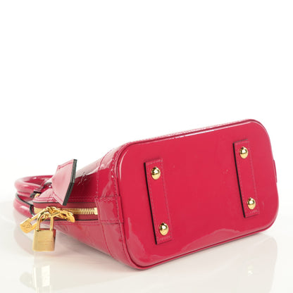 Louis Vuitton Vernis Alma BB Rose Indien 4 of 9