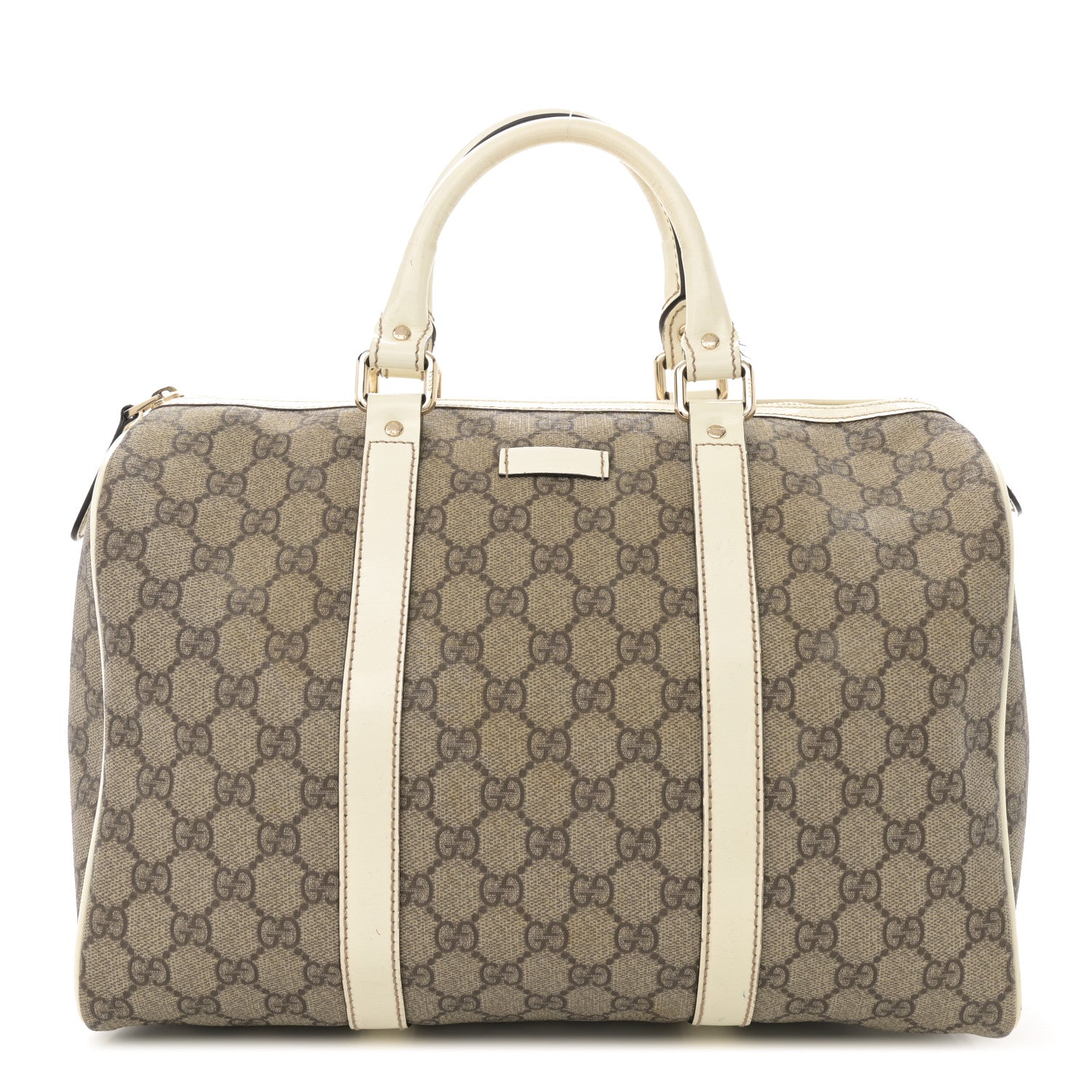 Gucci GG Plus Monogram Medium Joy Boston Off White 1 of 15