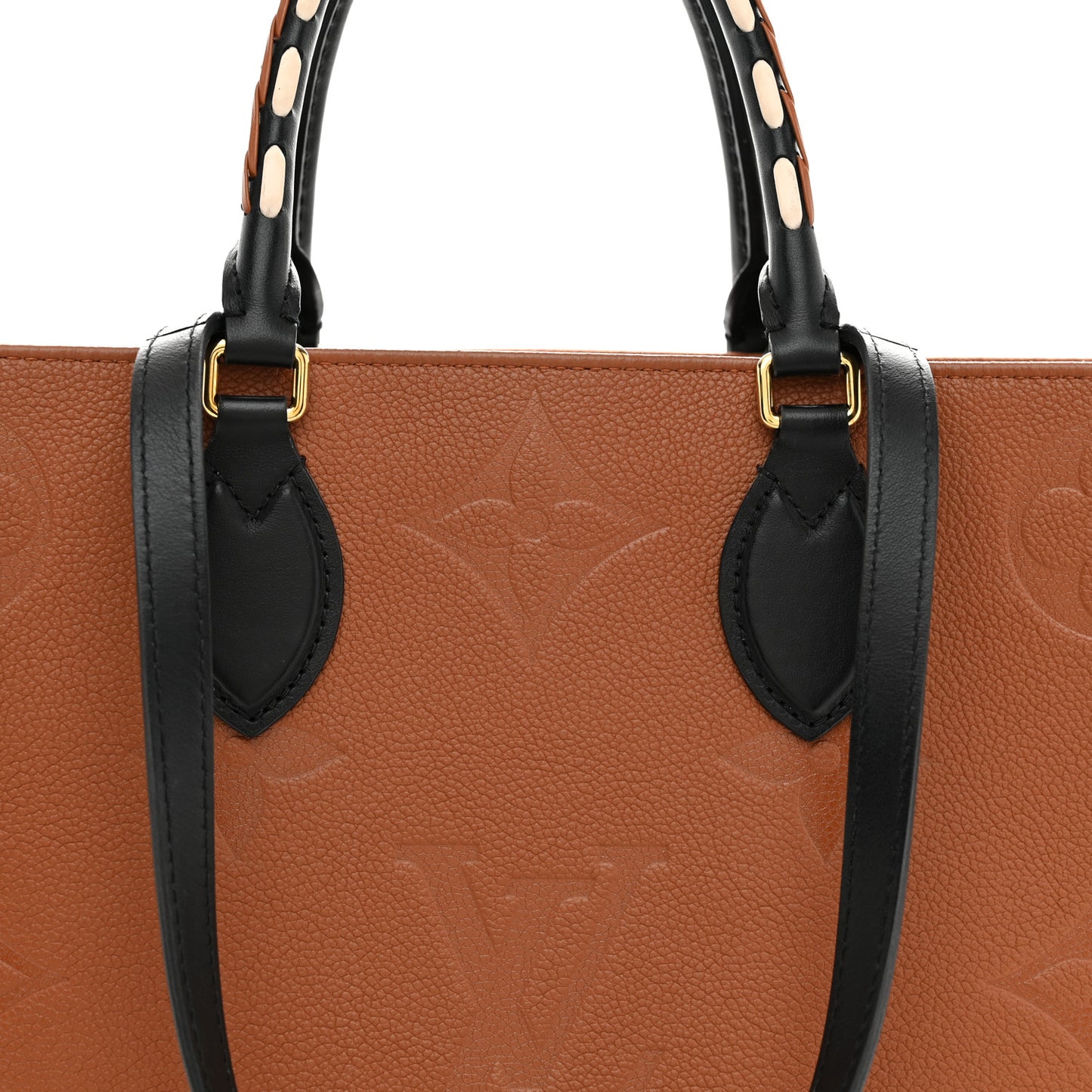 Empreinte Monogram Giant Wild At Heart Onthego MM Caramel