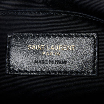 Saint Laurent Suede Matelasse Monogram Lou Camera Bag Rose 6 of 13
