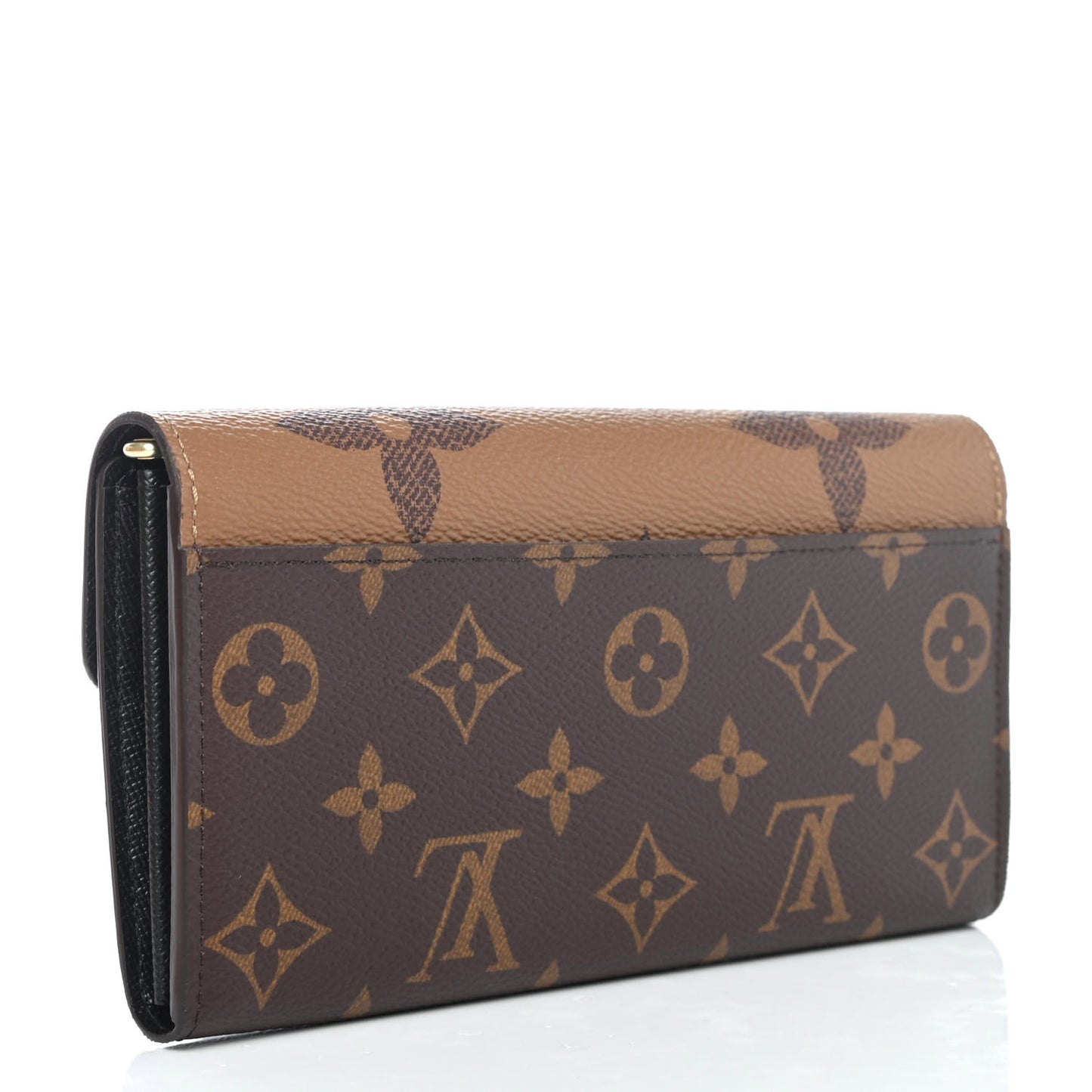 Reverse Monogram Giant Sarah Wallet