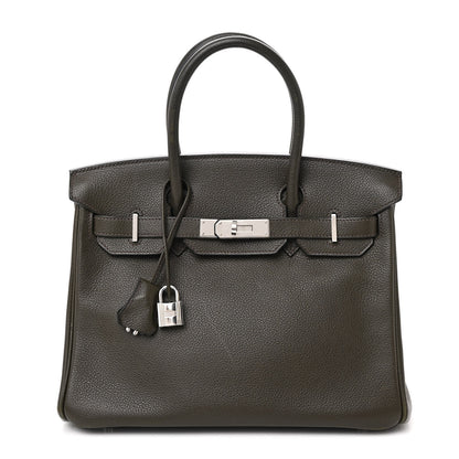 Hermes Togo Birkin 30 Eucalyptus 1 of 17