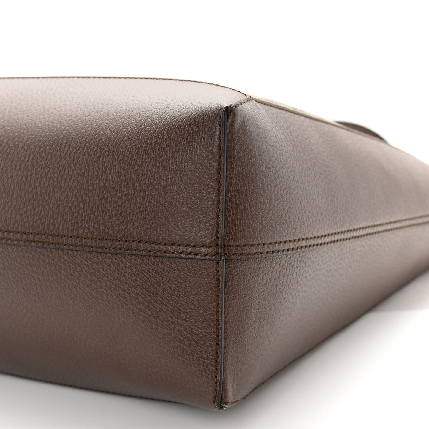 GG Supreme Monogram Web Ophidia Tote Brown