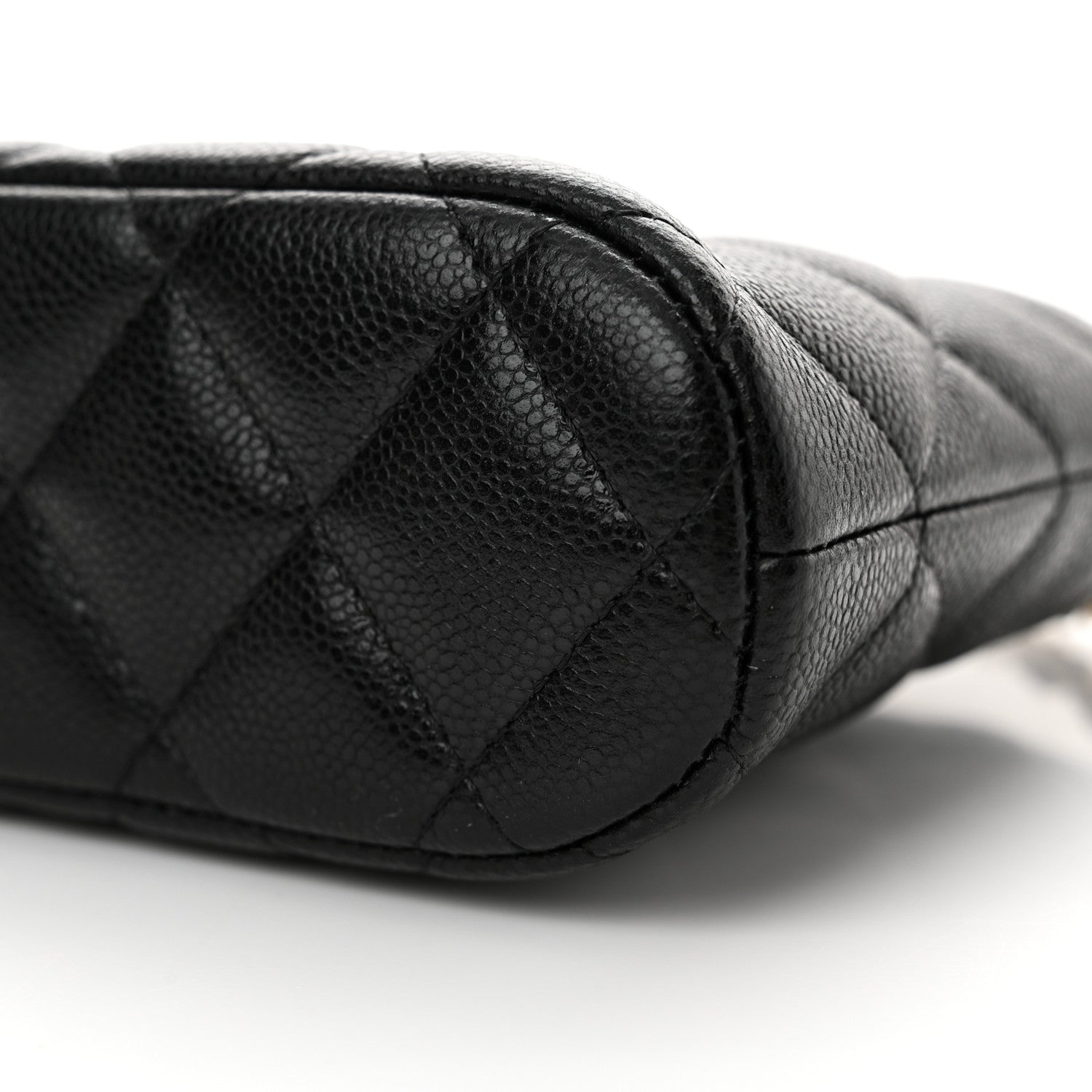 Chanel Caviar Quilted Classic Clutch With Chain Black 10 of 12
