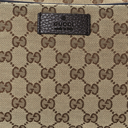 Gucci Monogram Belt Bag Dark Brown 9 of 11