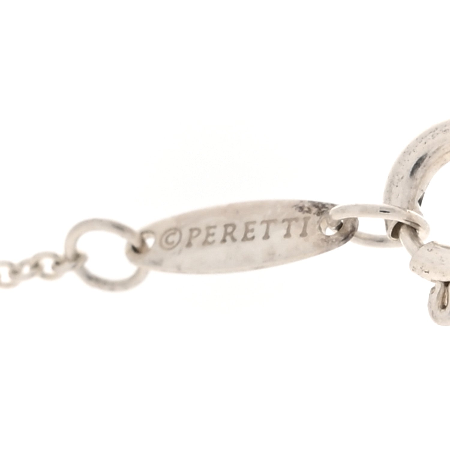 Tiffany Platinum Elsa Peretti Zodiac Virgo Pendant Necklace 8 of 9