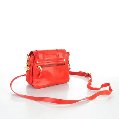 Proenza Schouler Lambskin PS1 Mini Pouch Messenger Fire Red 5 of 11