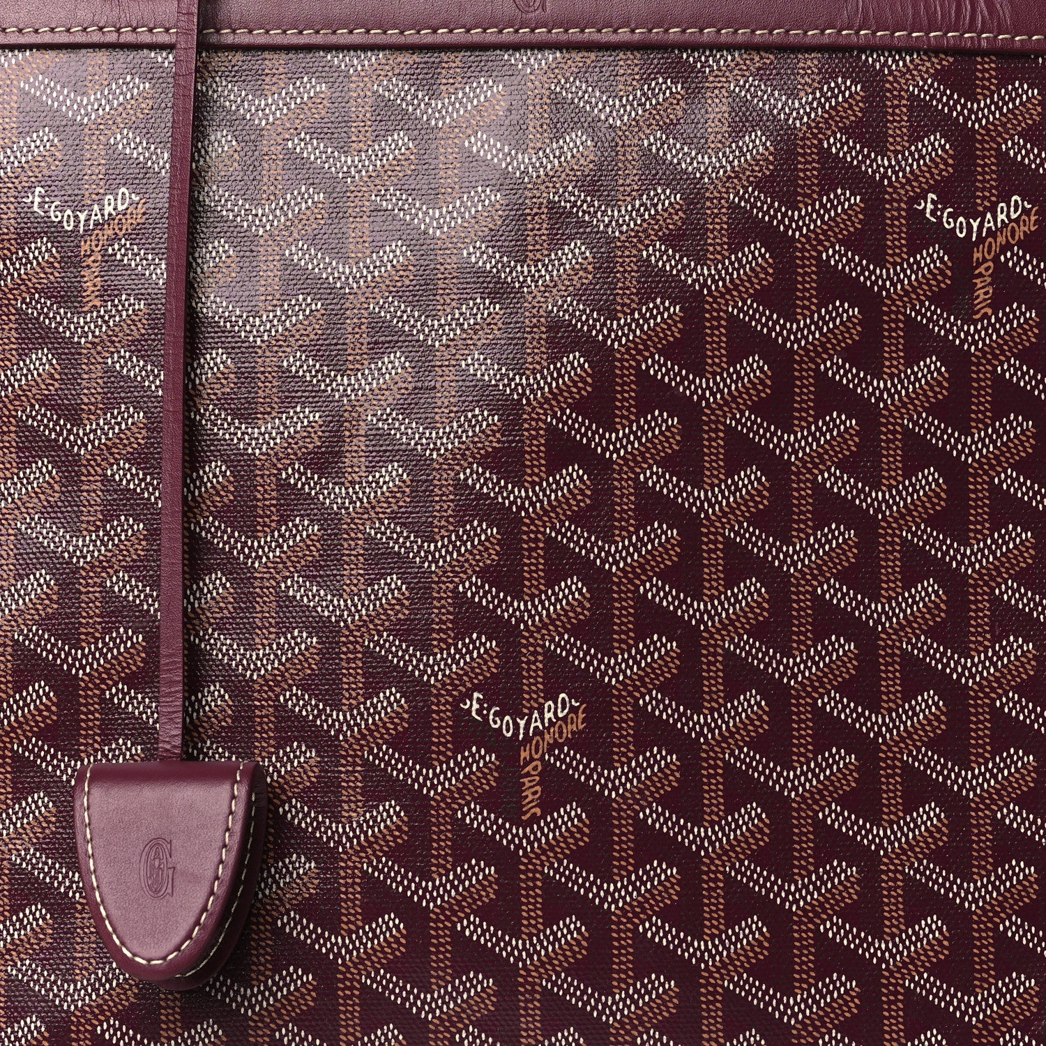 Goyard Goyardine Bellechasse PM Bordeaux 8 of 10
