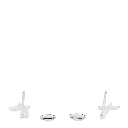 Hermes Sterling Silver Farandole Drop Earrings 3 of 4