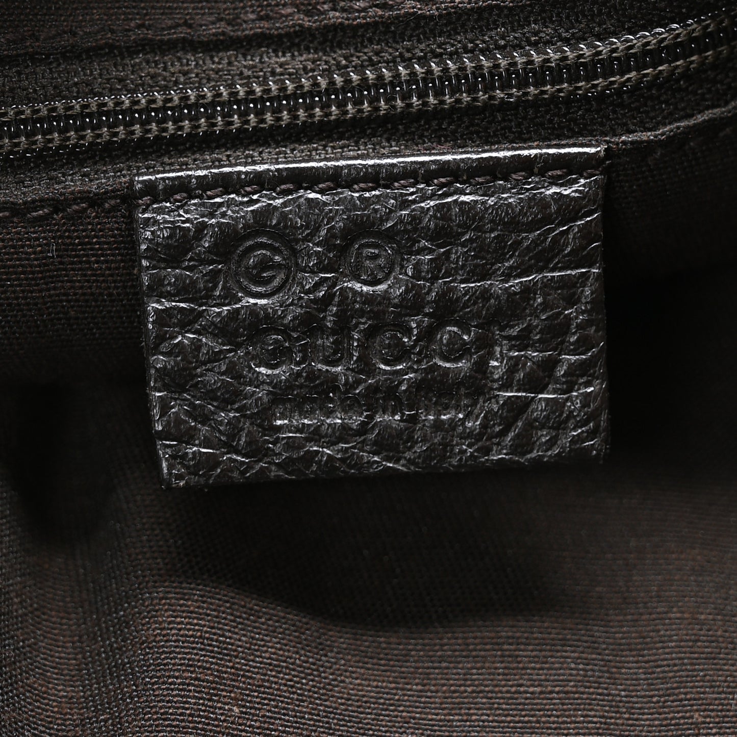 Monogram Medium Abbey Convertible Tote Dark Brown