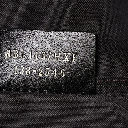 Fendi Pebbled Calfskin Large Chameleon Tote Black 8 of 13