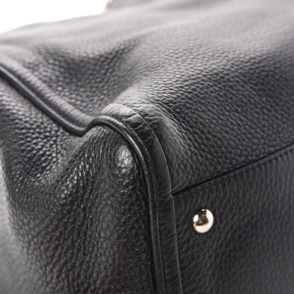 Gucci Pebbled Calfskin Medium Soho Shoulder Bag Black 12 of 12