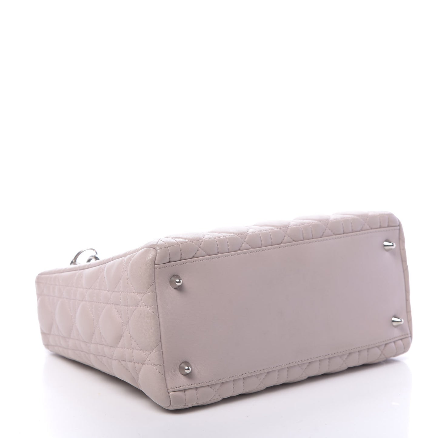 Lambskin Cannage Medium Lady Dior Light Pink