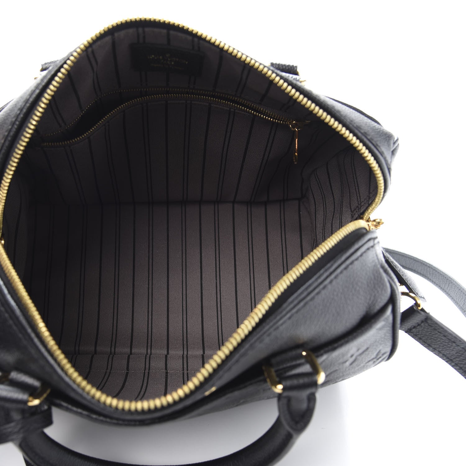 Louis Vuitton Empreinte Speedy Bandouliere 25 NM Black 5 of 11