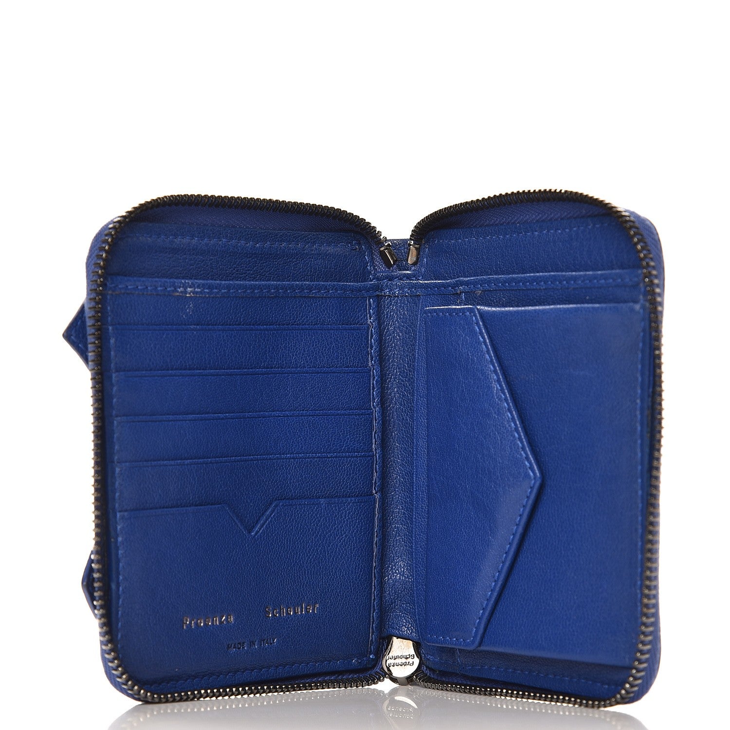 Proenza Schouler Lambskin PS1 Small Zip Wallet Royal Blue 5 of 7