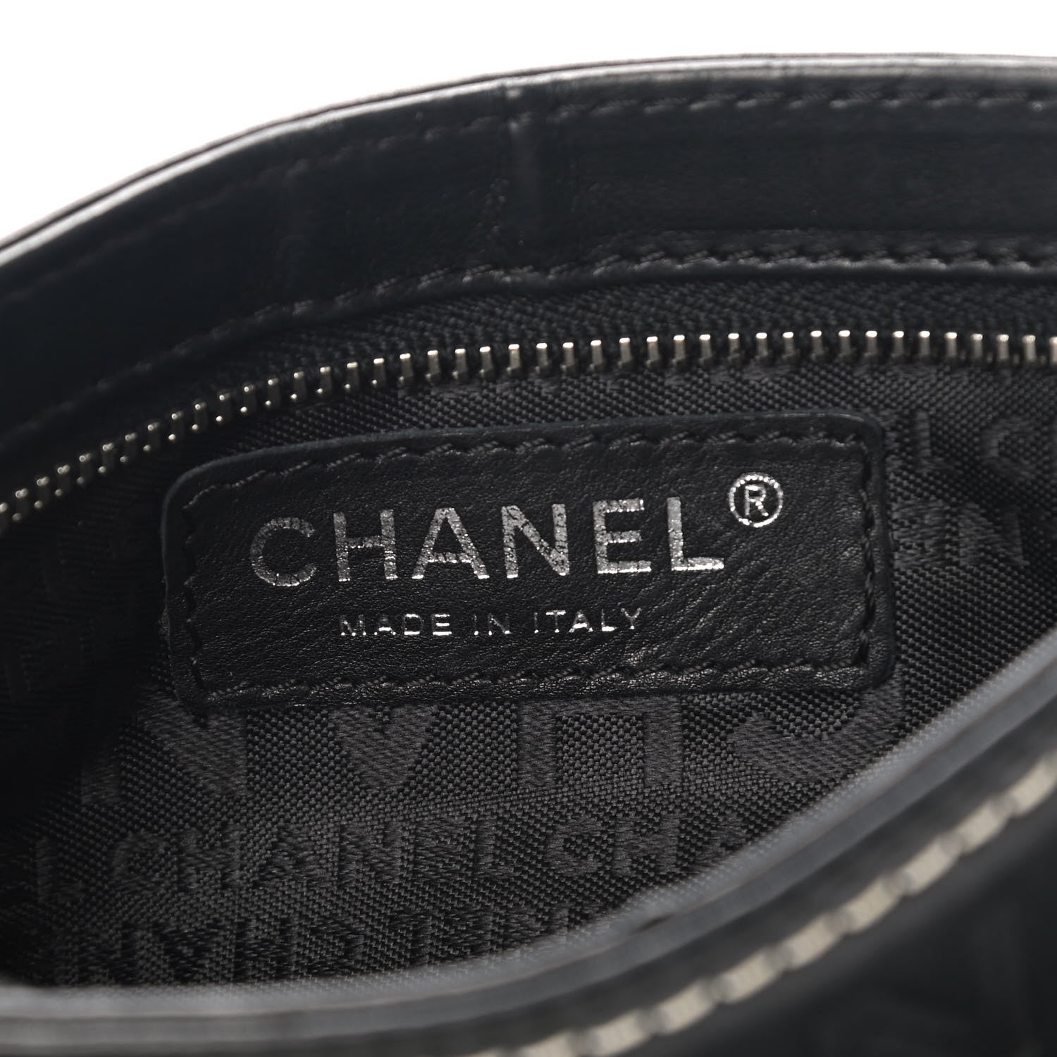 Chanel Lambskin Lax Pochette Black 6 of 9