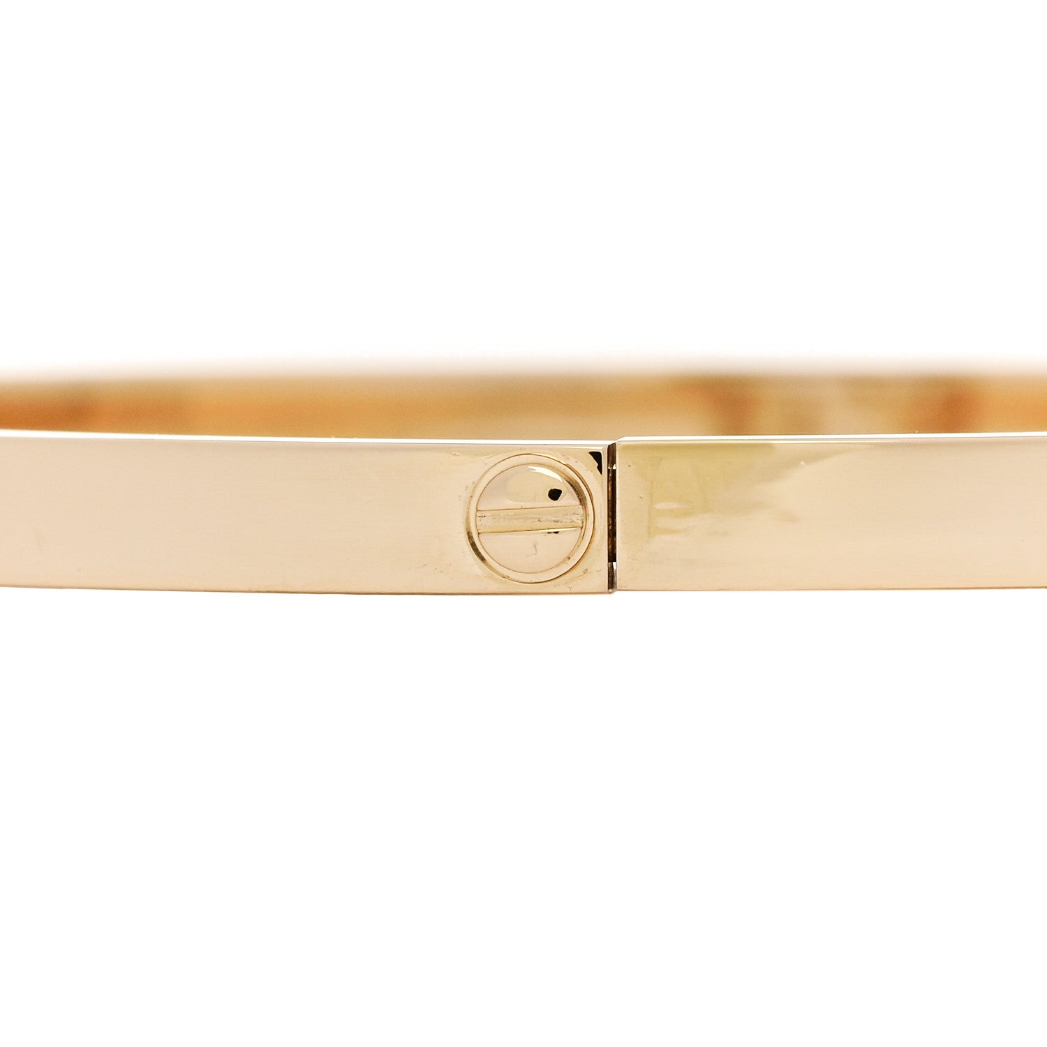 Cartier 18K Yellow Gold Small LOVE Bracelet 18 4 of 7