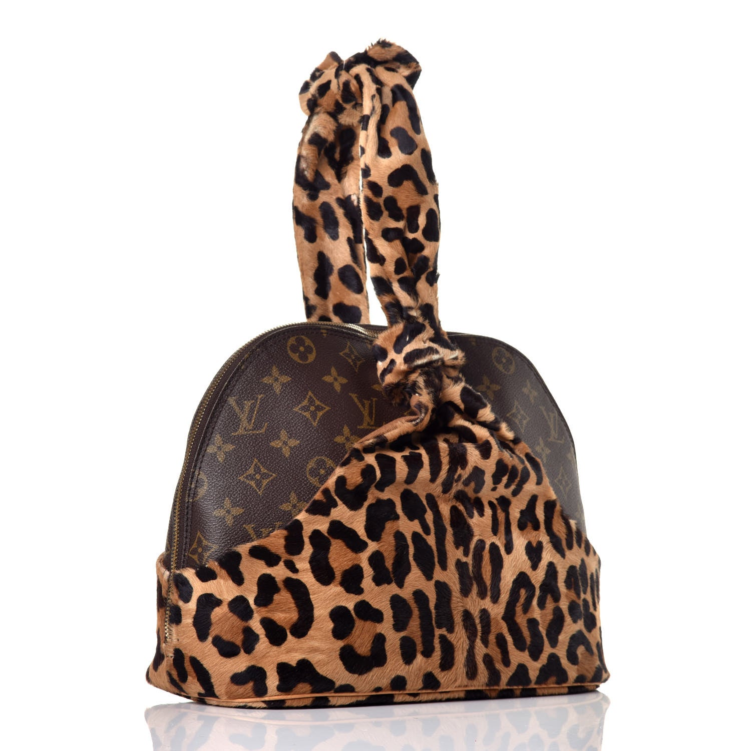 Louis Vuitton Monogram Azzedine Alaia Leopard Alma 3 of 9