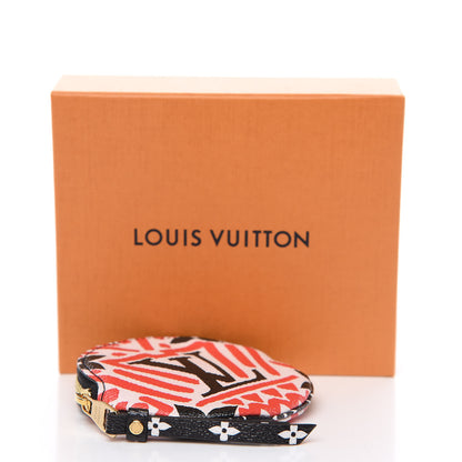 Louis Vuitton Monogram Giant Crafty Round Coin Purse Creme Rouge 7 of 7