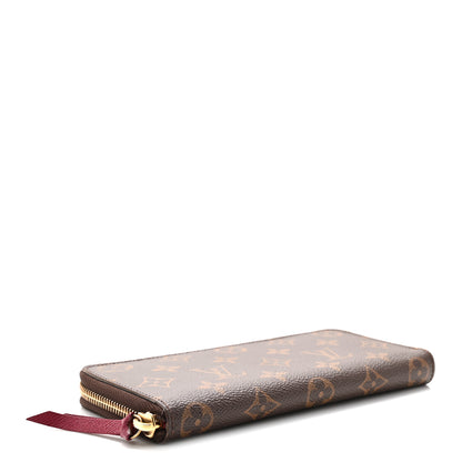 Louis Vuitton Monogram Clemence Wallet Fuchsia 4 of 8