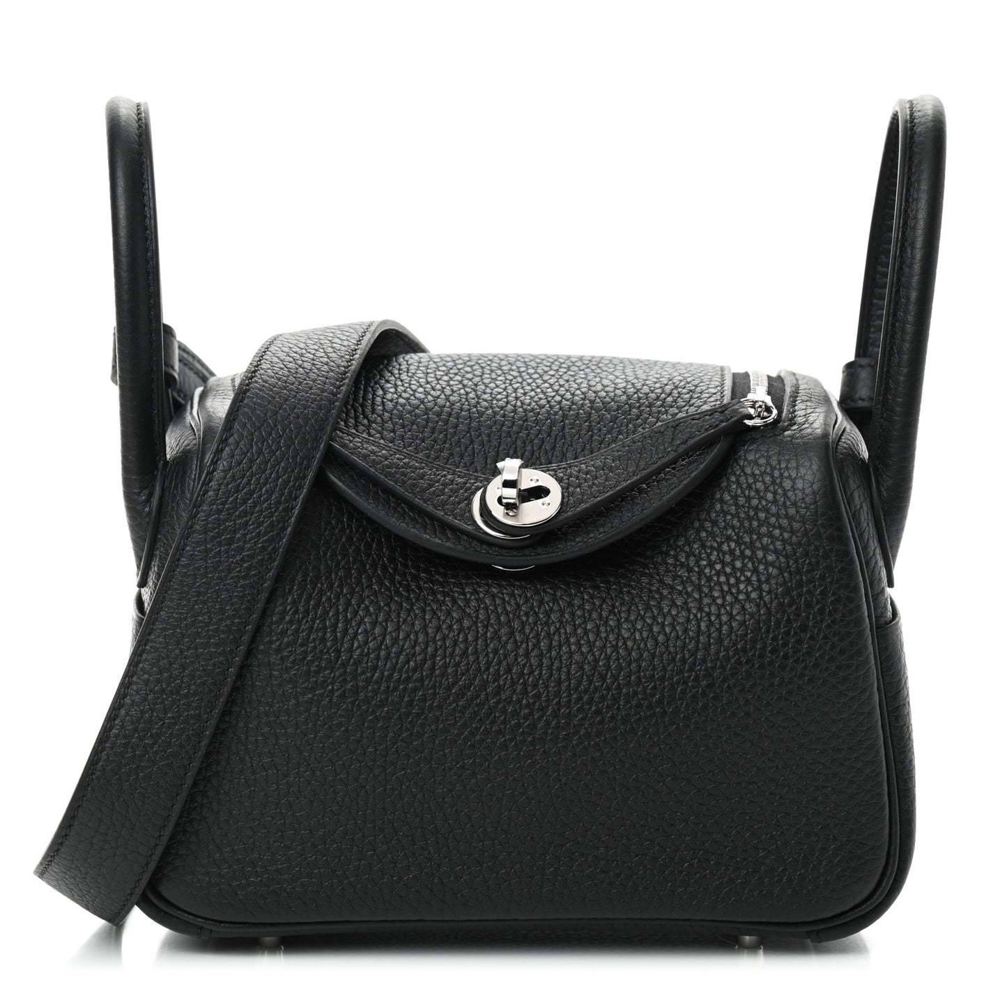 Taurillon Clemence Mini Lindy 20 Black