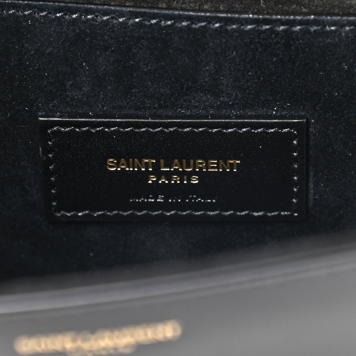 Saint Laurent Smooth Calfskin Shoulder Bag Black 8 of 9