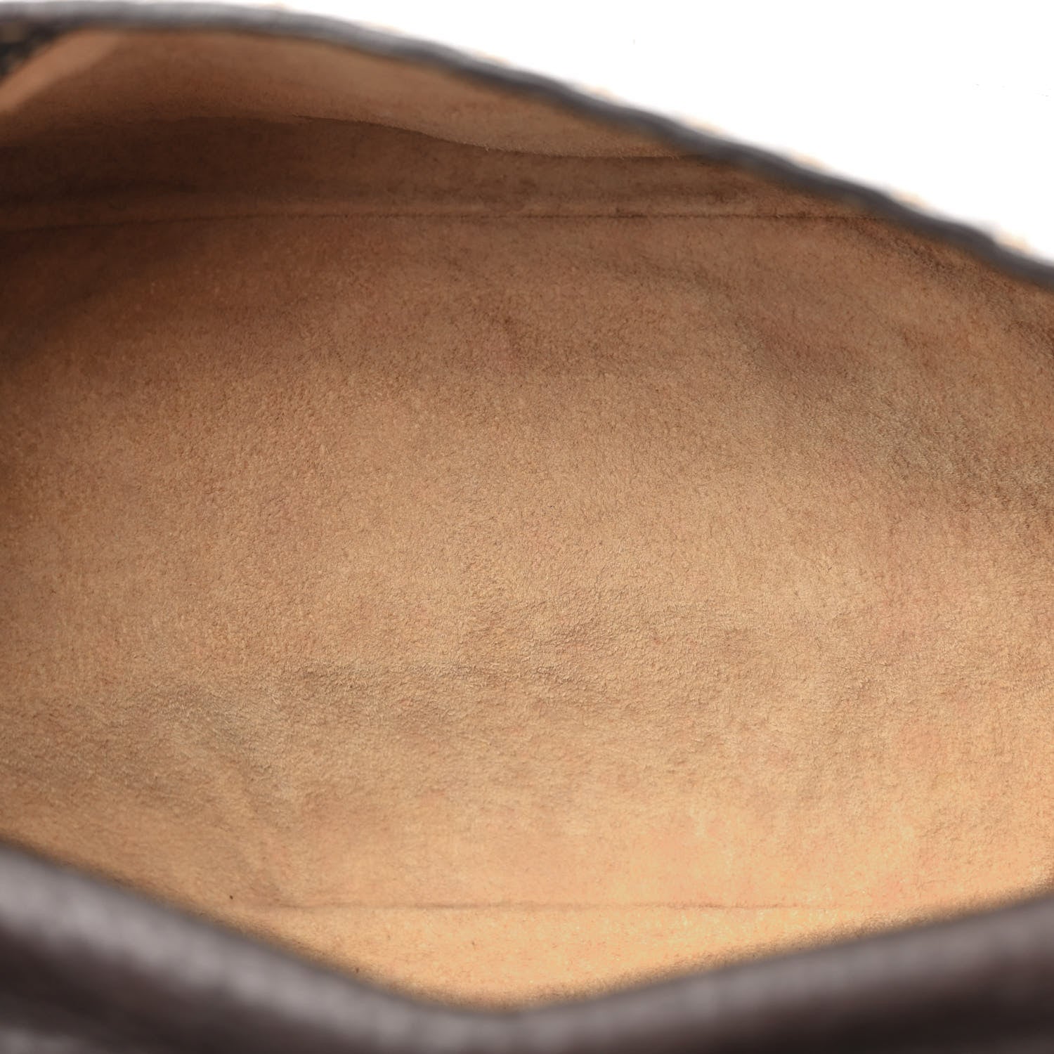 Fendi Calfskin Romano Selleria Baguette Brown 5 of 12