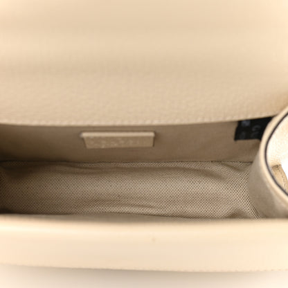 Gucci Textured Calfskin Crystal Mini Dionysus Shoulder Bag Mystic White 5 of 13