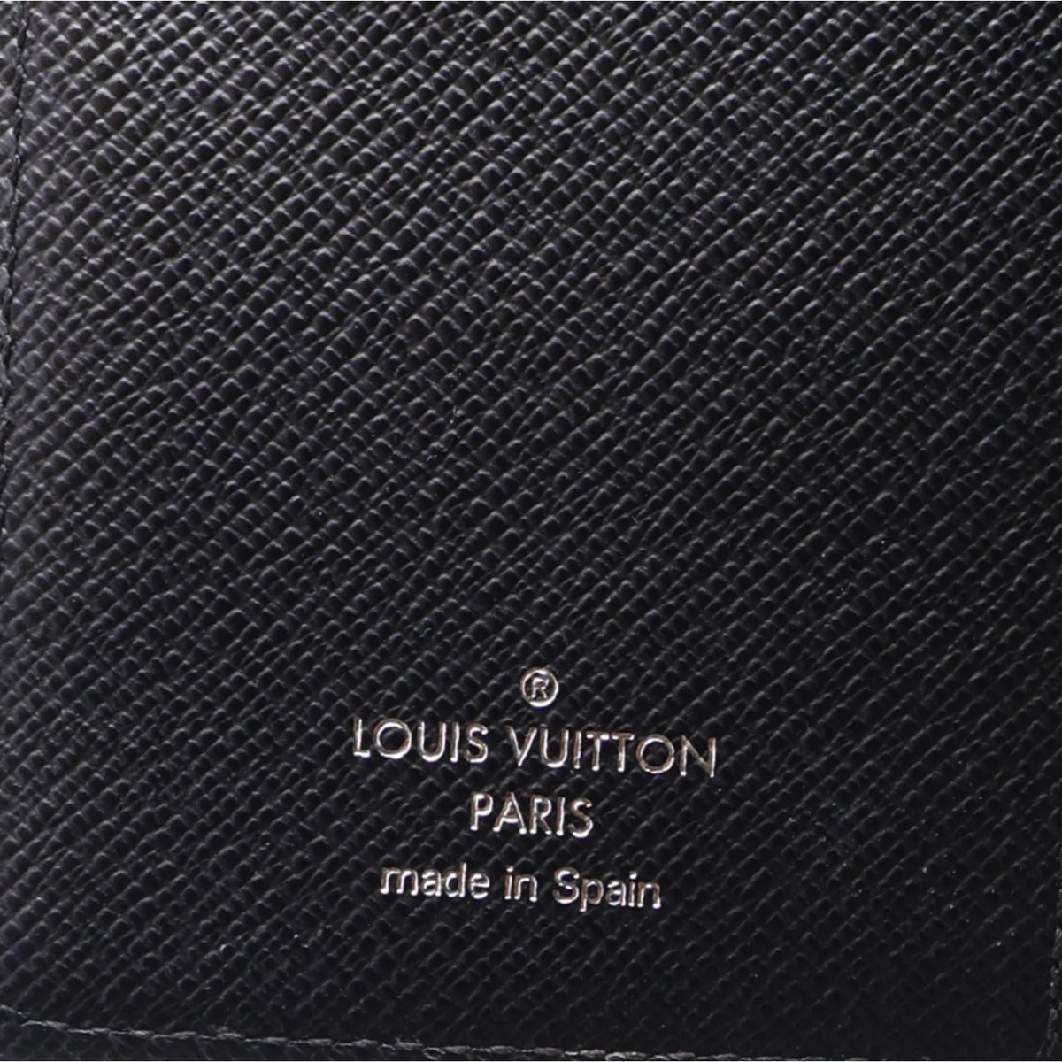 Louis Vuitton Epi Small Ring Agenda Cover Black 6 of 7