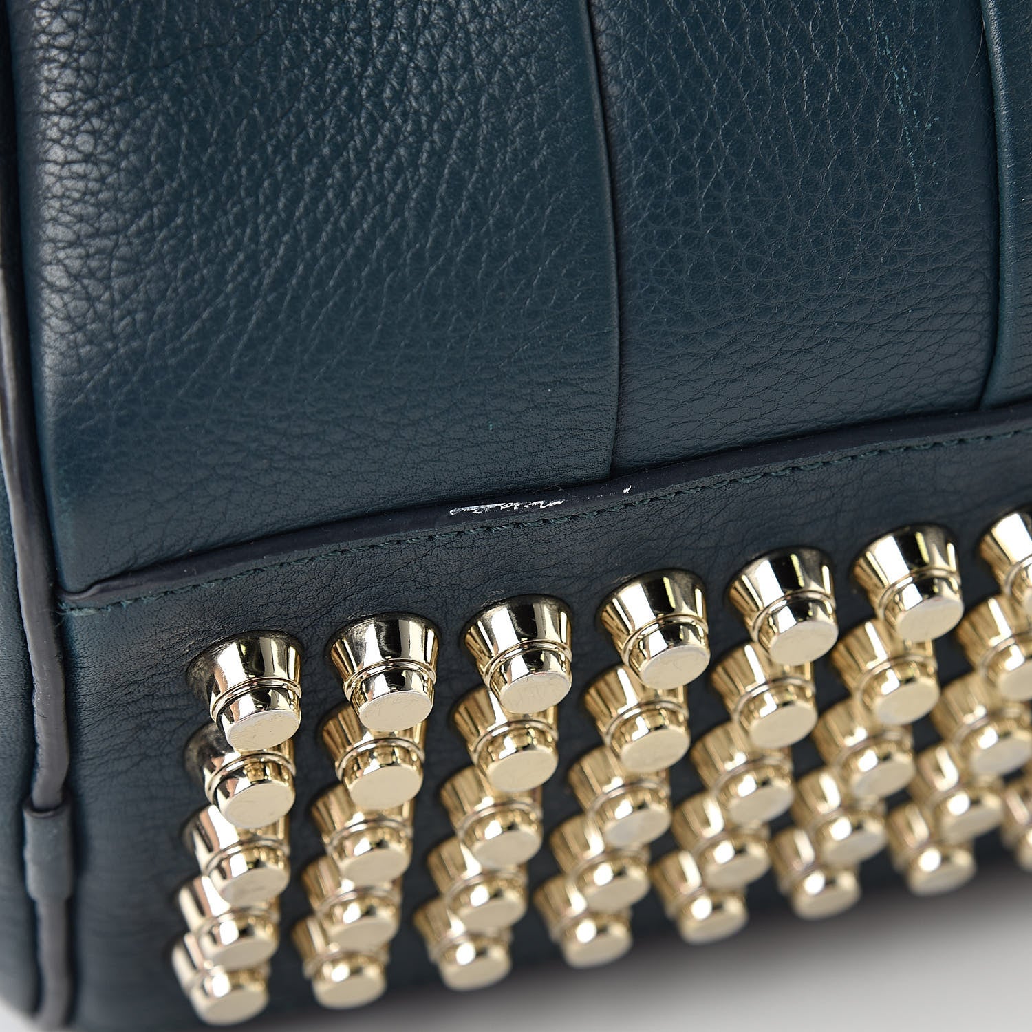 Alexander Wang Pebbled Lambskin Rocco Lake 10 of 10