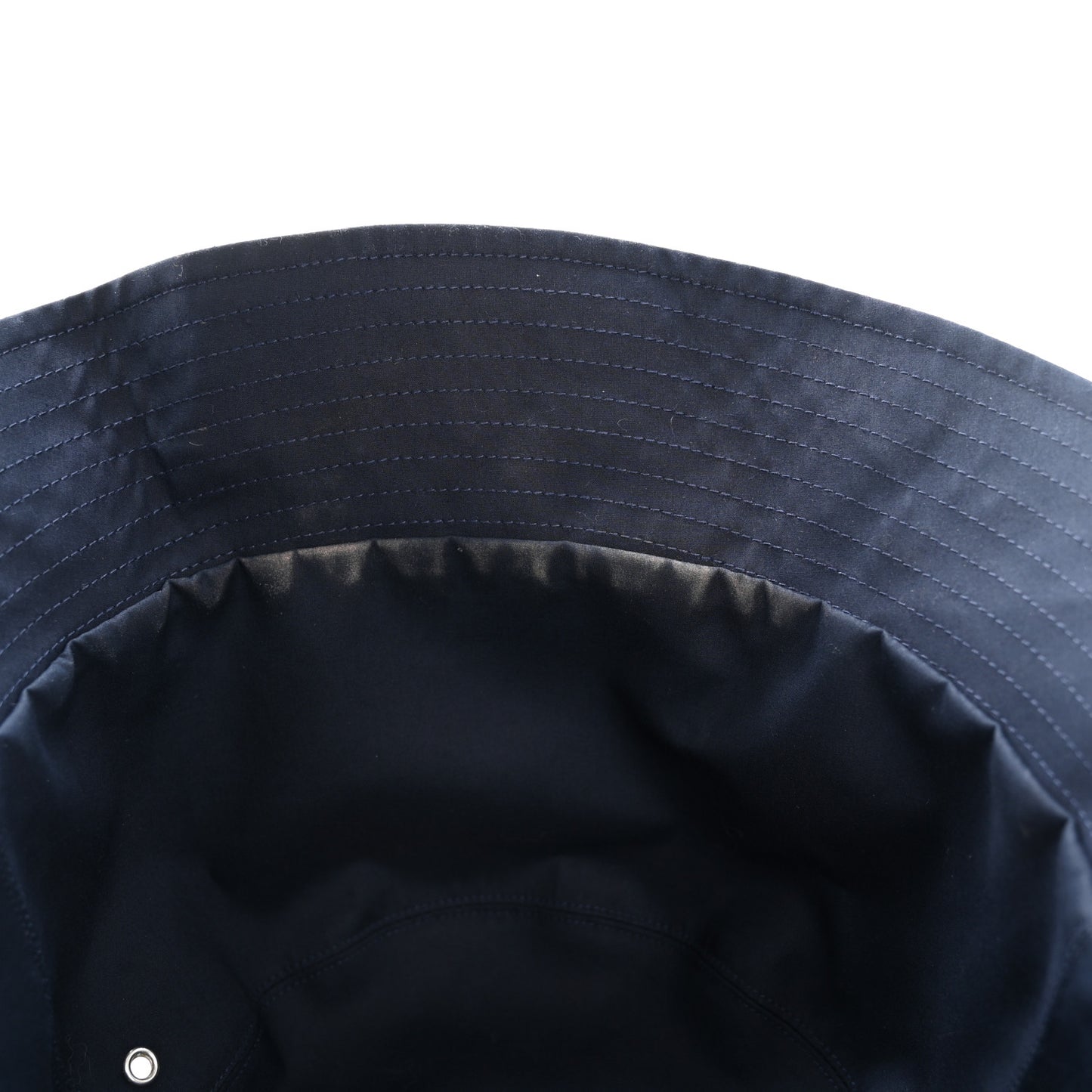 Oblique Jacquard Bucket Hat Blue