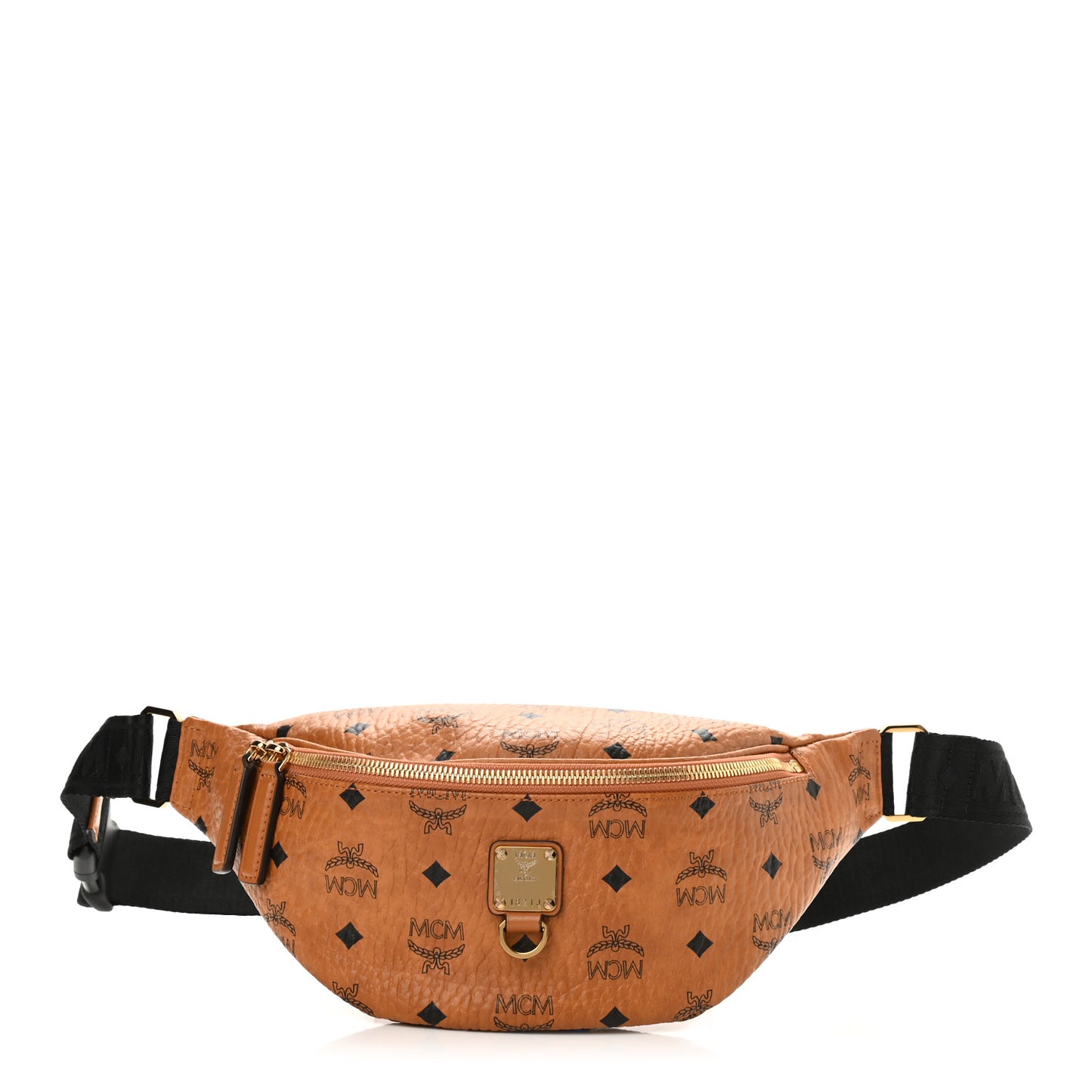 Visetos Medium Fusten Belt Bag Cognac