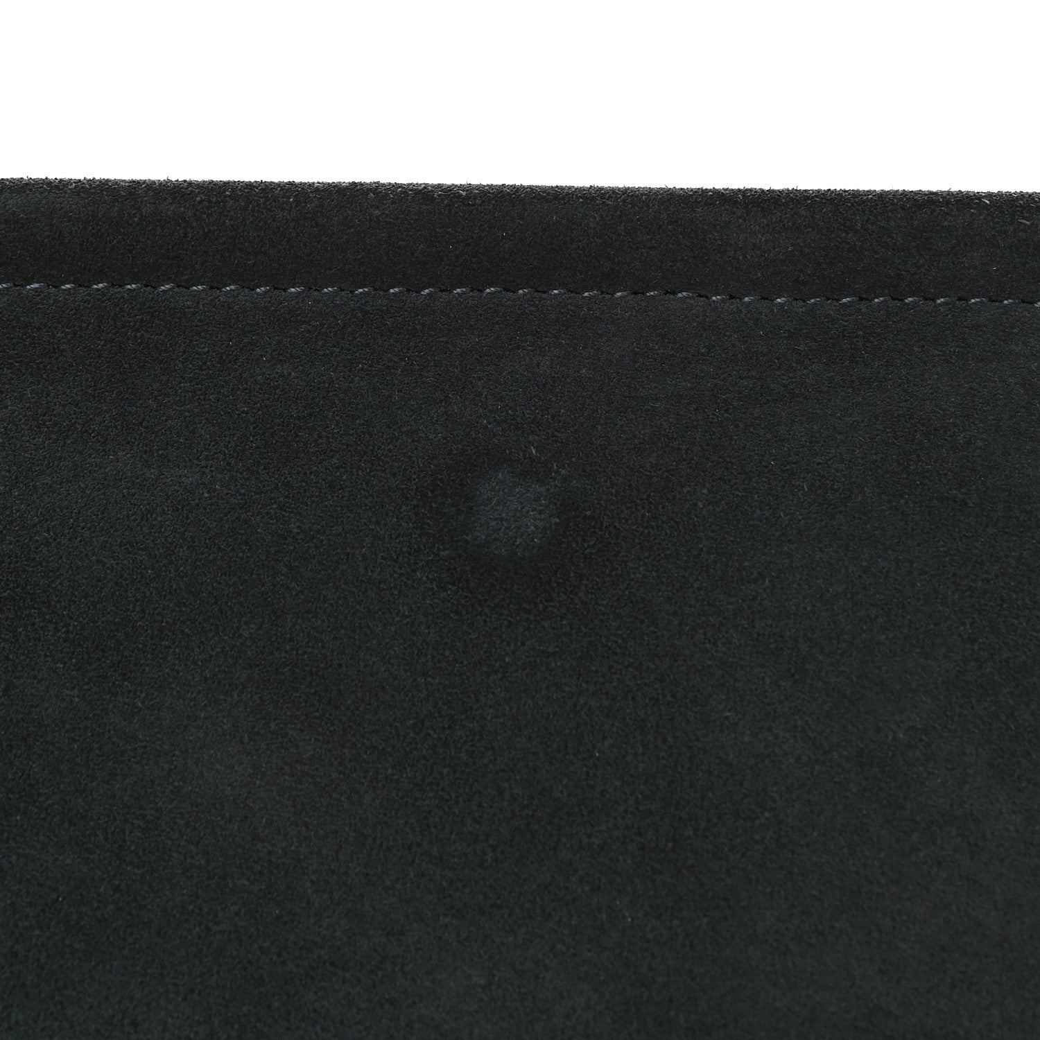 Chloe Calfskin Suede Studded Medium Faye Shoulder Bag Full Blue 9 of 9