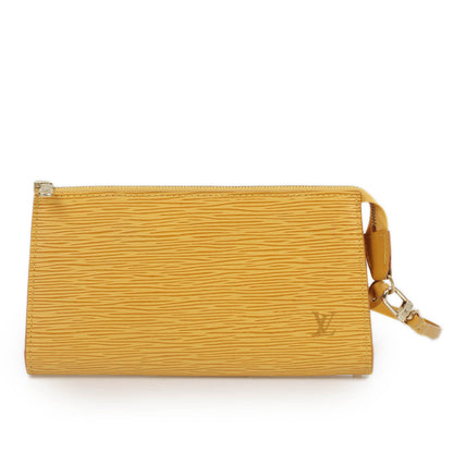 Louis Vuitton Epi Pochette Accessories 21 Yellow 1 of 10