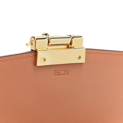 MCM Visetos Large Tracy Chain Wallet Cognac 5 of 7