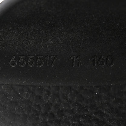 Gucci Rubber GG Monogram Mens Sandals 11 Black 8 of 12