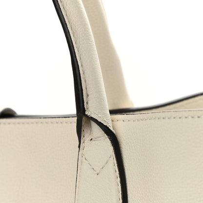 Gucci Soft Calfskin Medium Jackie Top Handle Bag Antique White 10 of 12