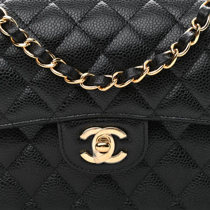Chanel Caviar Quilted Small Double Flap Black 8 of 12