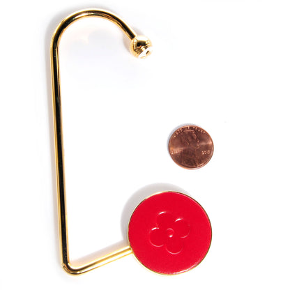 Louis Vuitton Purse Hook Red Gold VIP 2 of 6
